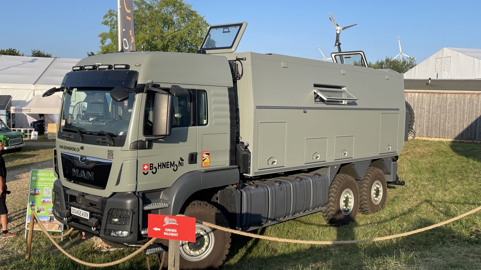 Unser Bijou an der Offroadmesse 2025